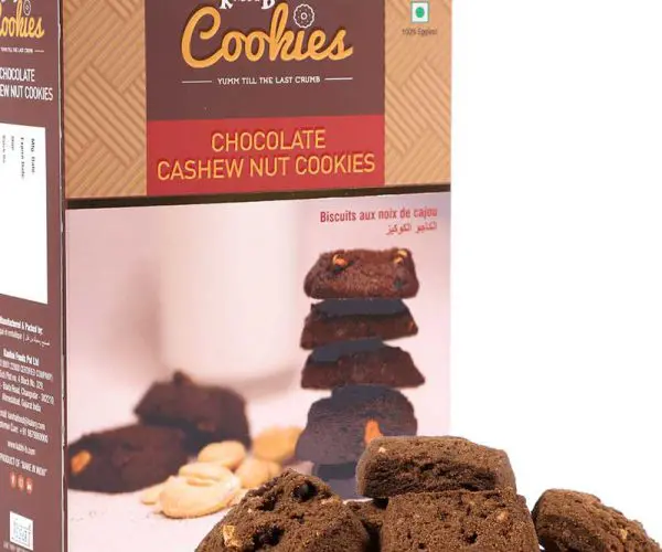 Choco Cashew Nut Cookies