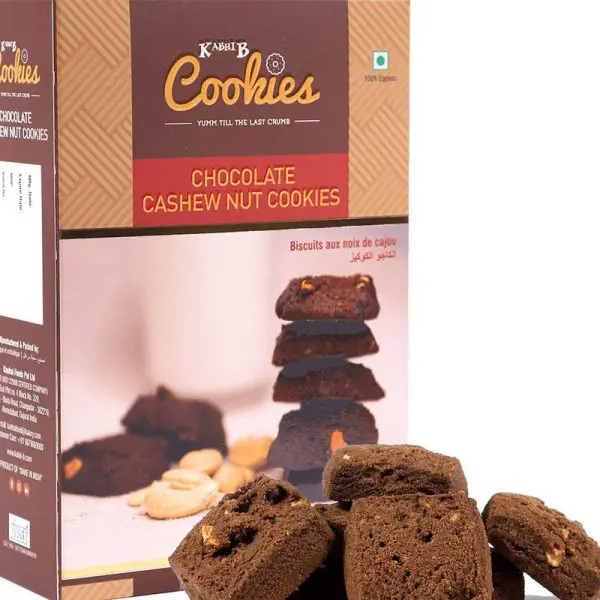 Choco Cashew Nut Cookies