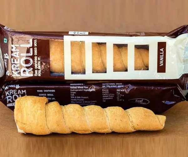 Vanilla Cream Roll