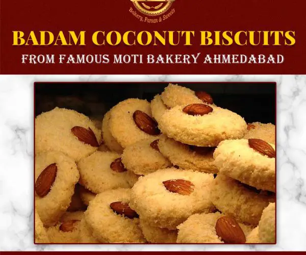 Badam Coconut Nankhatai