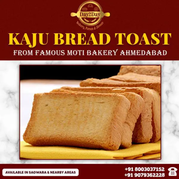 Kaju Bread Toast